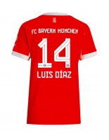 Bayern Munich Luis Diaz #14 Hjemmedrakt Dame 2025-26 Korte ermer
